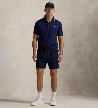Polo Ralph Lauren Pólo Wimbledon azul-marinho com elástico