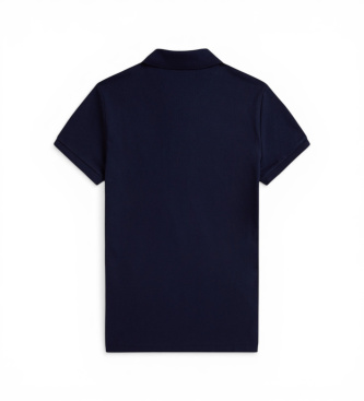 Polo Ralph Lauren Granatowa koszulka polo Slim Fit Stretch