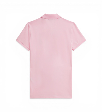 Polo Ralph Lauren Koszulka polo Slim Fit Stretch w kolorze różowym