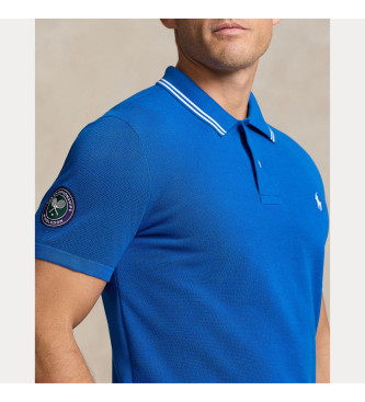 Polo Ralph Lauren Blaues Wimbledon-Poloshirt