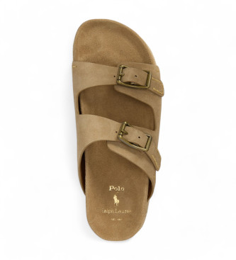 Polo Ralph Lauren Leather Sandals Turbach brown