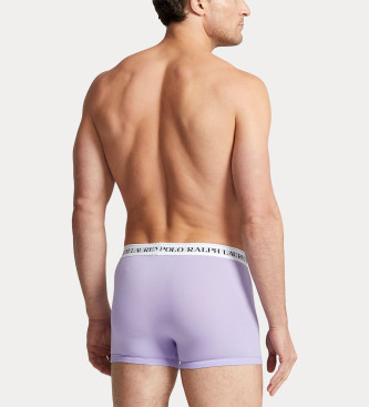 Polo Ralph Lauren Set de 3 b�xers cl�sicos de algod�n lila, azul, marino