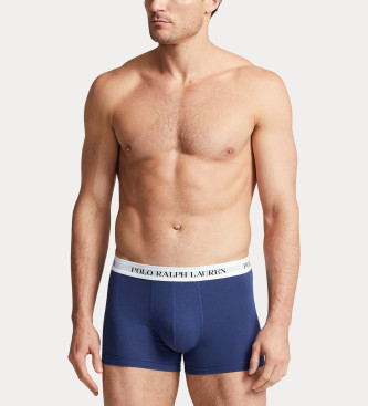 Polo Ralph Lauren Set de 3 b�xers cl�sicos de algod�n lila, azul, marino