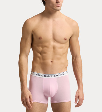 Polo Ralph Lauren Set de 3 b�xers cl�sicos de algod�n marino, rosa, amarillo