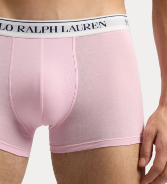 Polo Ralph Lauren Set de 3 b�xers cl�sicos de algod�n marino, rosa, amarillo