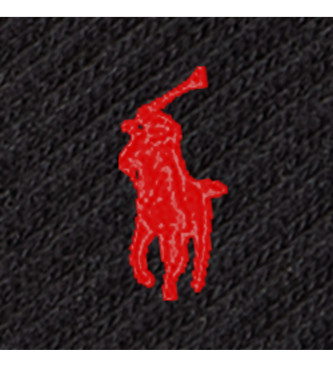 Polo Ralph Lauren St med 3 sokker Big Pony Crew sort