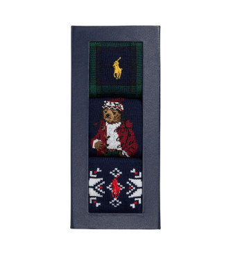 Polo Ralph Lauren 3er-Set mehrfarbige Socken