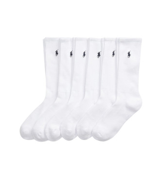 Polo Ralph Lauren Set of 6 white socks