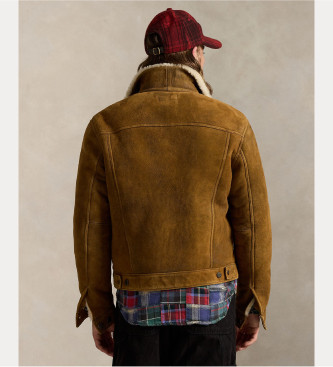 Polo Ralph Lauren Chaqueta Shearling marr�n