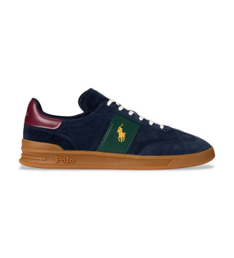 Polo Ralph Lauren Pantoufles en cuir multicolore Aera