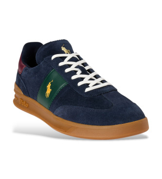 Polo Ralph Lauren Pantoufles en cuir multicolore Aera