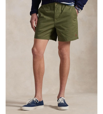 Polo Ralph Lauren Groene elastische short met trekkoord