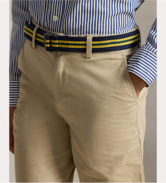 Polo Ralph Lauren Bedford Skinny Shorts rjave barve