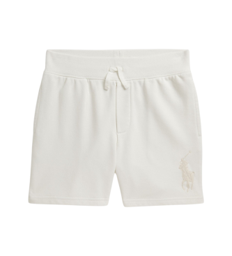 Polo Ralph Lauren Pantaloncini French Terry bianco sporco