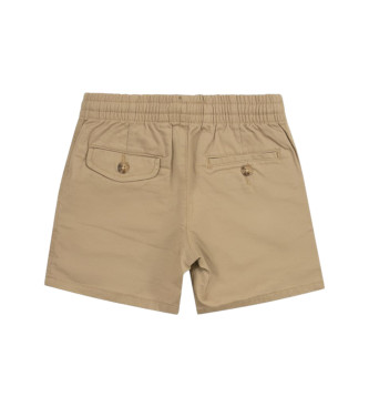 Polo Ralph Lauren Shorts logotipo beige