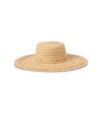 Lauren Ralph Lauren Beige logo-hat