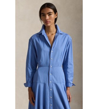 Polo Ralph Lauren Vestido de camisa azul