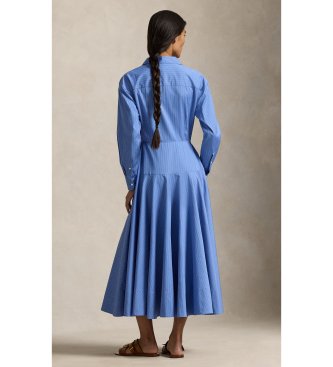 Polo Ralph Lauren Vestido de camisa azul