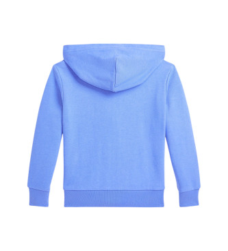 Polo Ralph Lauren Blue hooded terry sweatshirt