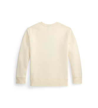 Polo Ralph Lauren Felpa con Polo Bear beige