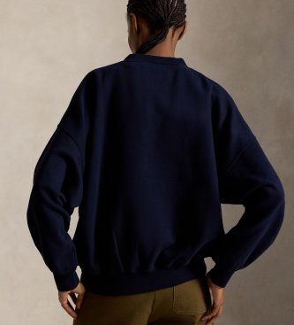 Polo Ralph Lauren Sweatshirt aus Baumwolle mit marineblauem Bear Polo