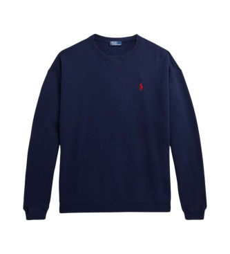 Polo Ralph Lauren Sweatshirt  col ras du cou bleu marine