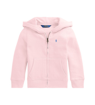 Polo Ralph Lauren Camisola de l de algodo cor-de-rosa