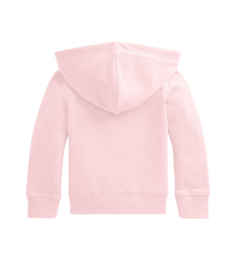 Polo Ralph Lauren Camisola de l de algodo cor-de-rosa