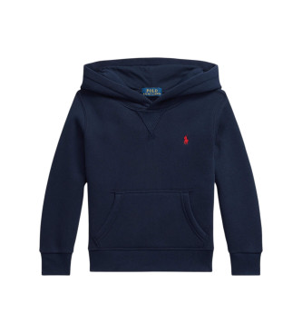 Polo Ralph Lauren Felpa con cappuccio in pile blu navy