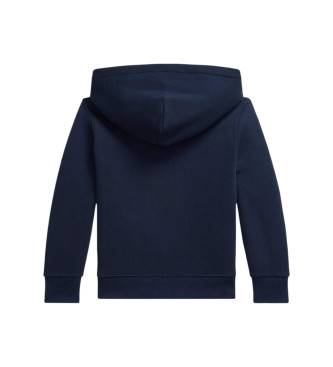 Polo Ralph Lauren Felpa con cappuccio in pile blu navy