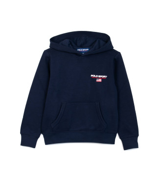 Polo Ralph Lauren Polo Sport fleecetr�ja med huva bl�