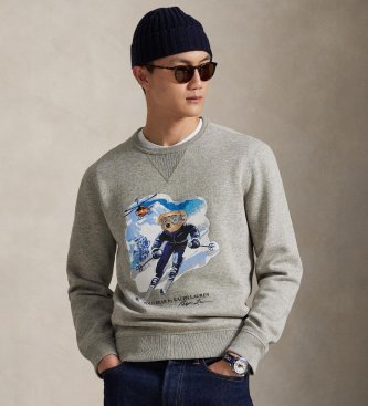 Polo Ralph Lauren Sweatshirt Polo Bear Fleece grå