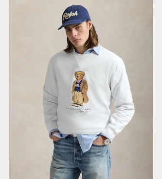 Polo Ralph Lauren Sudadera de felpa con Polo Bear blanco