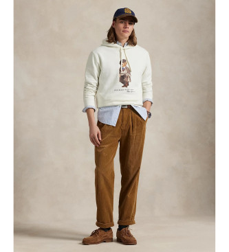 Polo Ralph Lauren Polo Bear sweat-shirt en polaire blanc cass