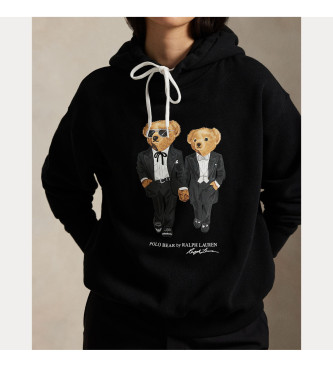 Polo Ralph Lauren Fleece sweater met zwarte Polo Bear