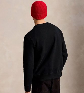 Polo Ralph Lauren Felpa con cappuccio con Polo Bear nero