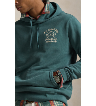 Polo Ralph Lauren Zelena frotirna jopa iz flisa