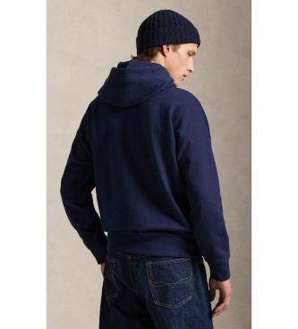 Polo Ralph Lauren Flisova majica Relaxed Fit v mornariški barvi