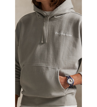 Polo Ralph Lauren Fleecova jopa Relaxed Fit sive barve