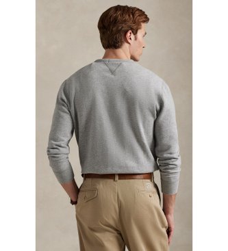 Polo Ralph Lauren RL grey fleece sweatshirt