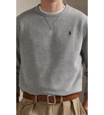 Polo Ralph Lauren RL grey fleece sweatshirt