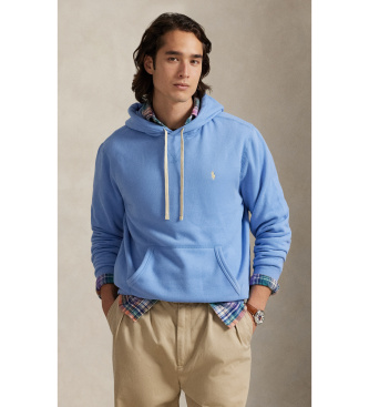 Polo Ralph Lauren RL fleece sweatshirt med h�tte bl�