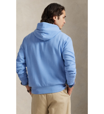 Polo Ralph Lauren RL fleece sweatshirt med h�tte bl�