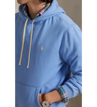 Polo Ralph Lauren RL fleece sweatshirt med h�tte bl�