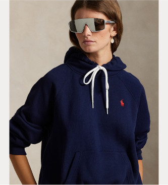 Polo Ralph Lauren Shrunken Fit navy fleece sweatshirt