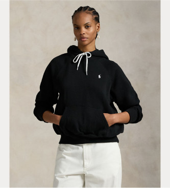 Polo Ralph Lauren Shrunken Fit fleece sweatshirt black