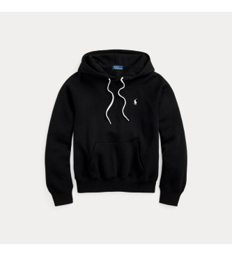 Polo Ralph Lauren Shrunken Fit fleece sweatshirt black