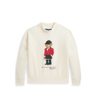 Polo Ralph Lauren Sweat-shirt carré en molleton avec Polo Bear beige