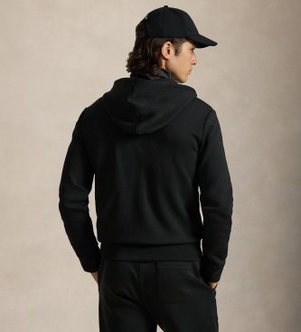 Polo Ralph Lauren Dvojna pletena majica s črno zadrgo