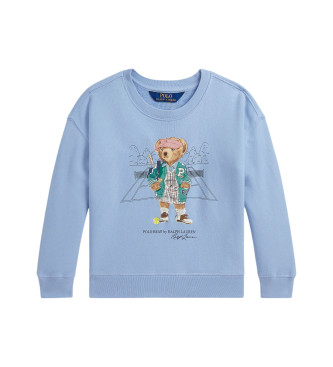Polo Ralph Lauren Camisola de felpo com urso Polo azul